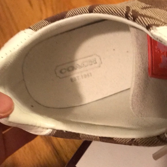 Coach sneakers 8.5 - Picture 5 of 5